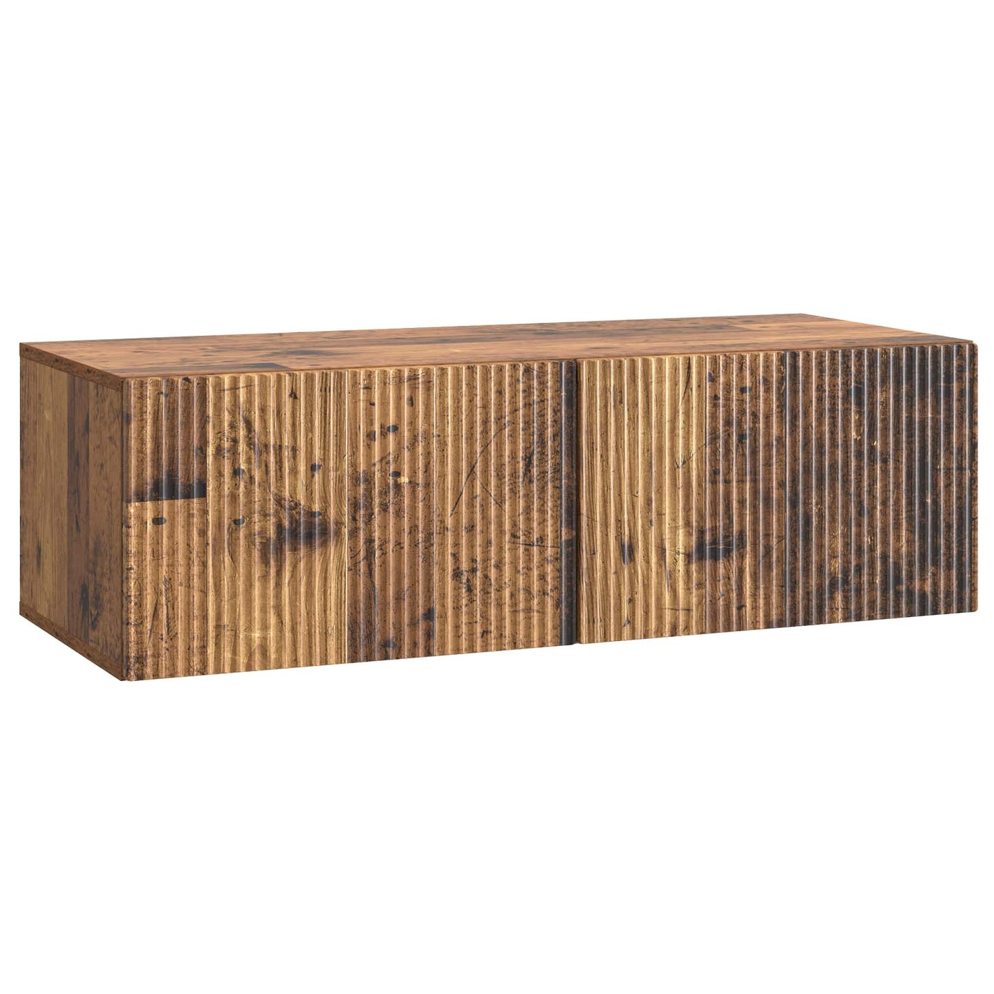 vidaXL Wall-Mounted TV Cabinet Wall-mounted Old Wood 98 x 41 x 30 cm