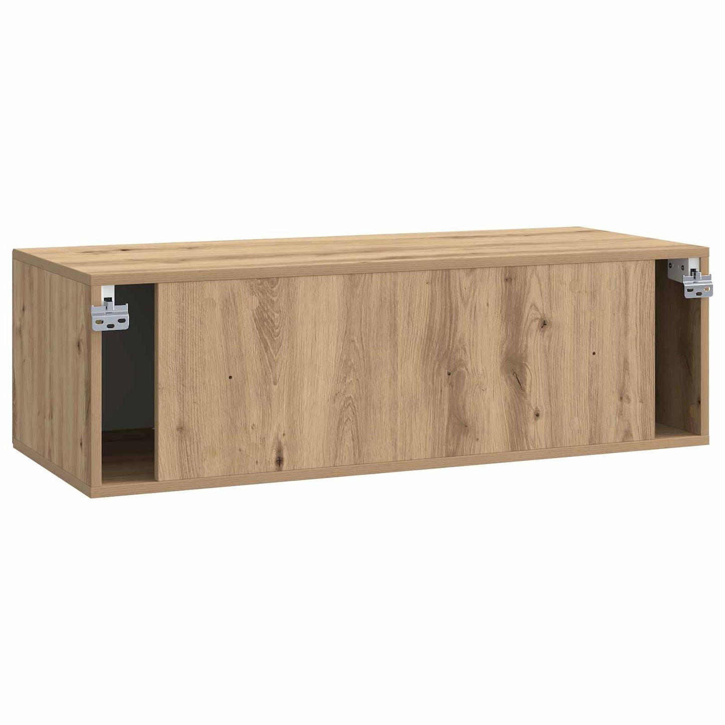 vidaXL Wall-Mounted TV Cabinet 98 x 41 x 30 cm Artisan Oak