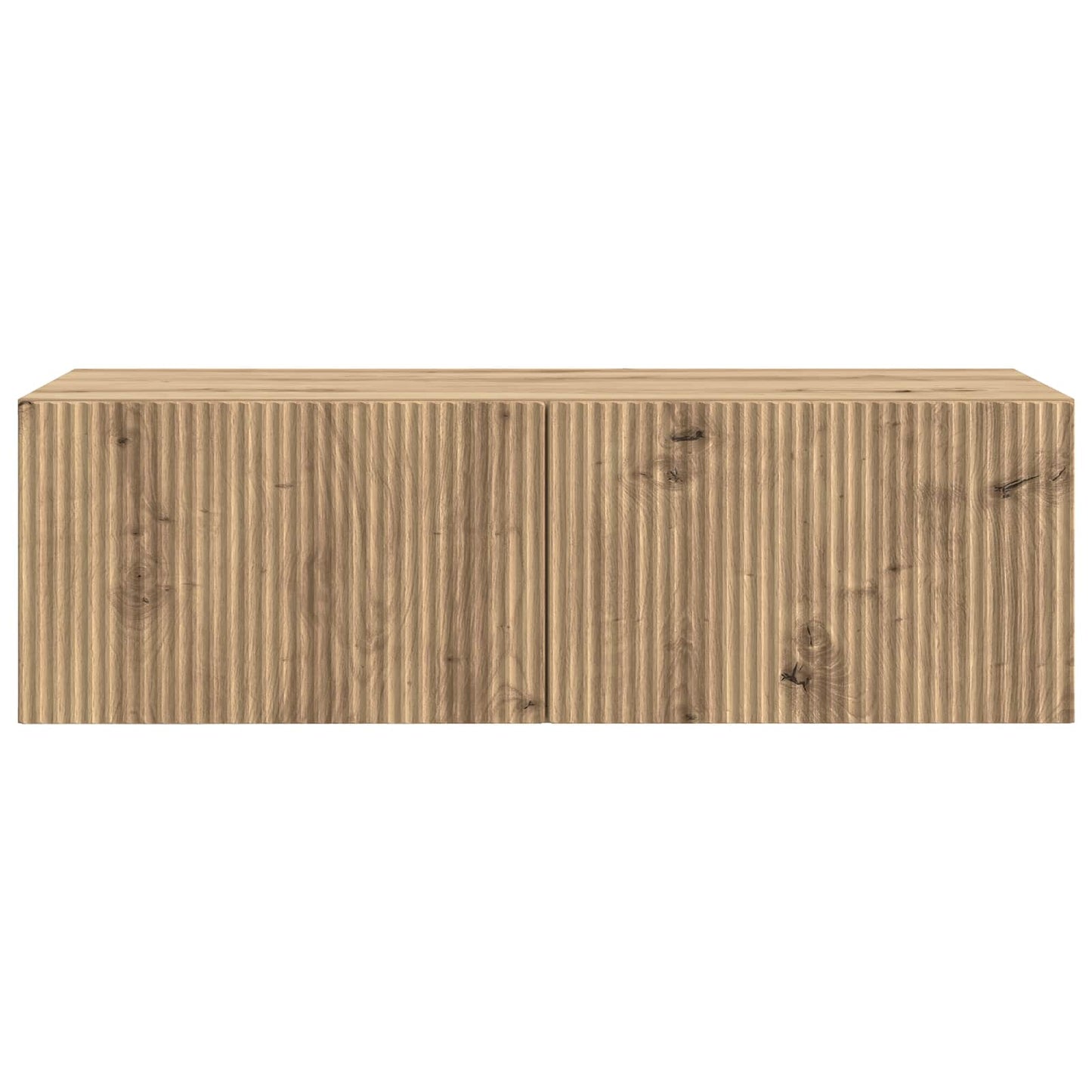 vidaXL Wall-Mounted TV Cabinet 98 x 41 x 30 cm Artisan Oak