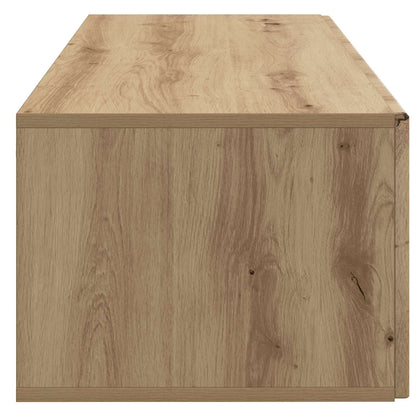 vidaXL Wall-Mounted TV Cabinet 98 x 41 x 30 cm Artisan Oak