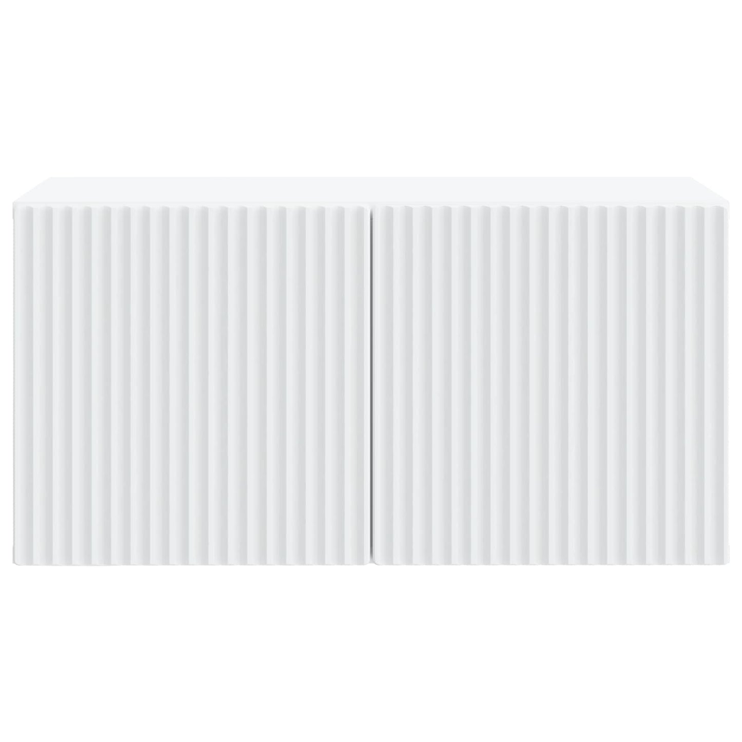 vidaXL Wall-Mounted TV Cabinet White 59.5 x 31 x 30 cm Engineered Wood