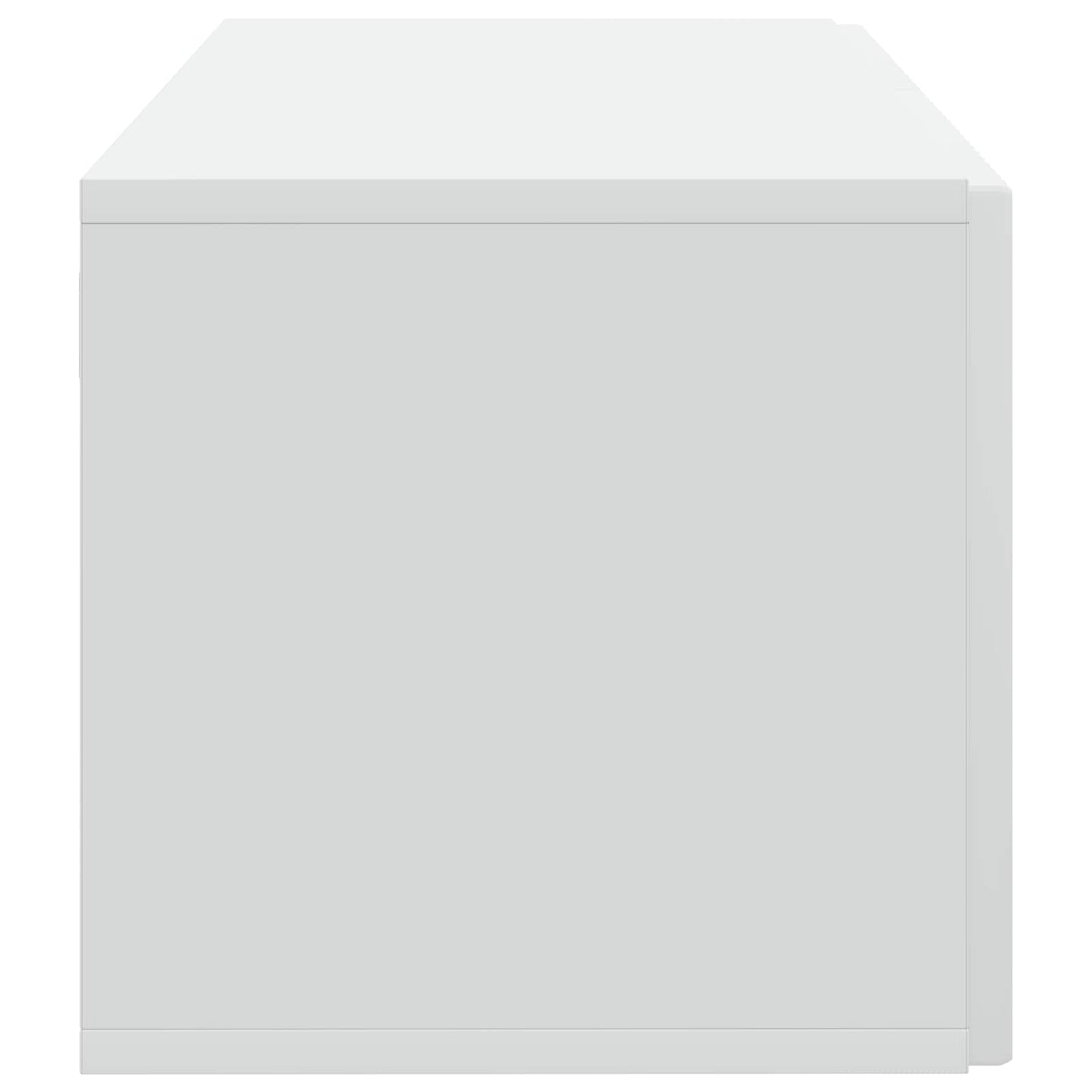 vidaXL Wall-Mounted TV Cabinet White 59.5 x 31 x 30 cm Engineered Wood