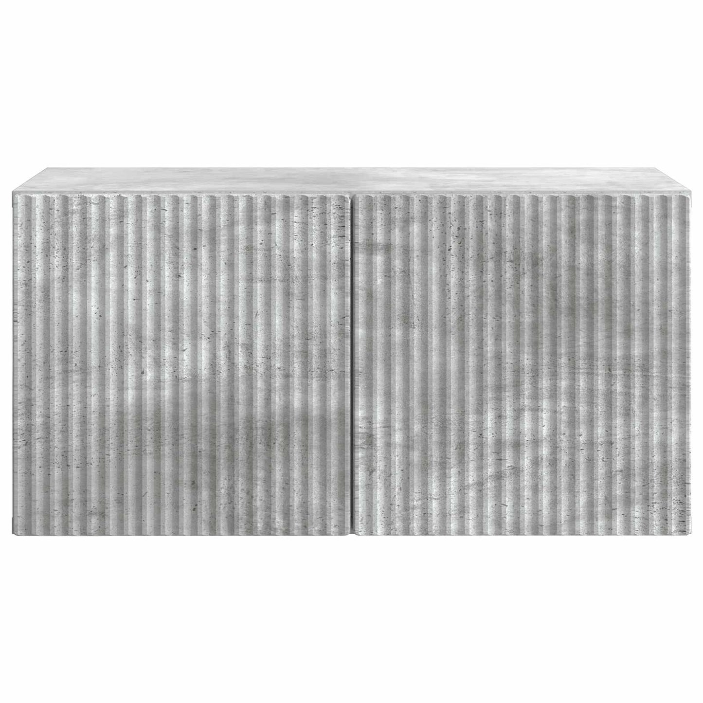 vidaXL Wall-Mounted TV Cabinet Concrete Grey 59.5 x 31 x 30 cm