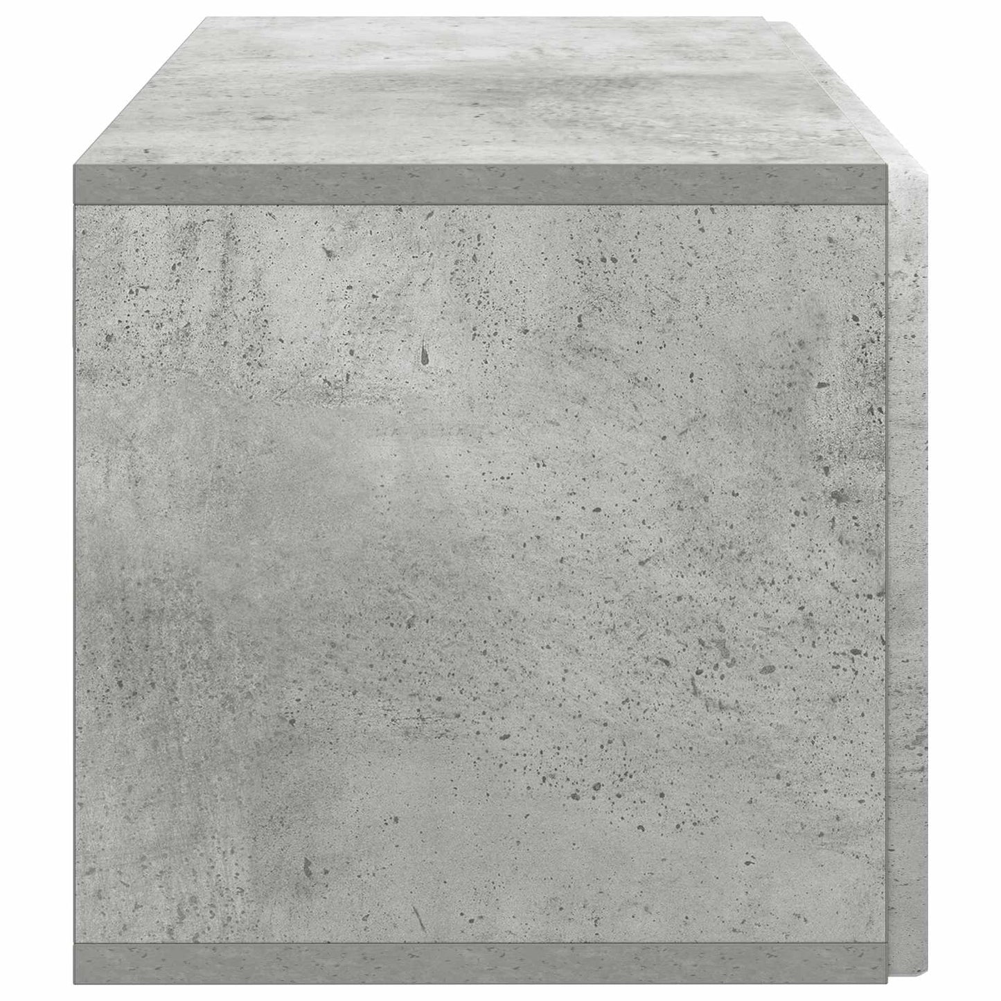 vidaXL Wall-Mounted TV Cabinet Concrete Grey 59.5 x 31 x 30 cm