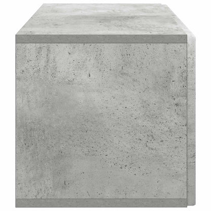 vidaXL Wall-Mounted TV Cabinet Concrete Grey 59.5 x 31 x 30 cm
