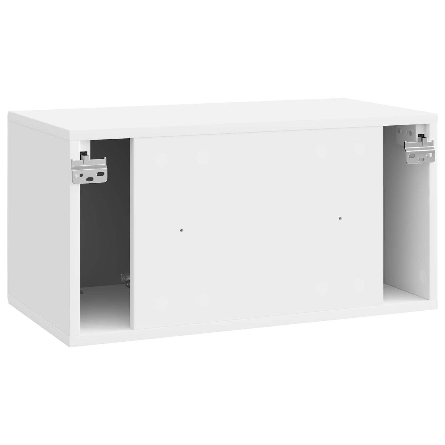 vidaXL Wall-Mounted TV Cabinet High Gloss White 59.5 x 31 x 30 cm