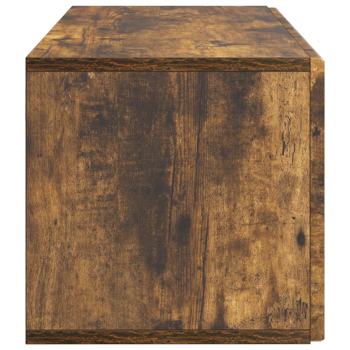 vidaXL Wall-Mounted TV Cabinet 59.5 x 31 x 30 cm Smoked Oak