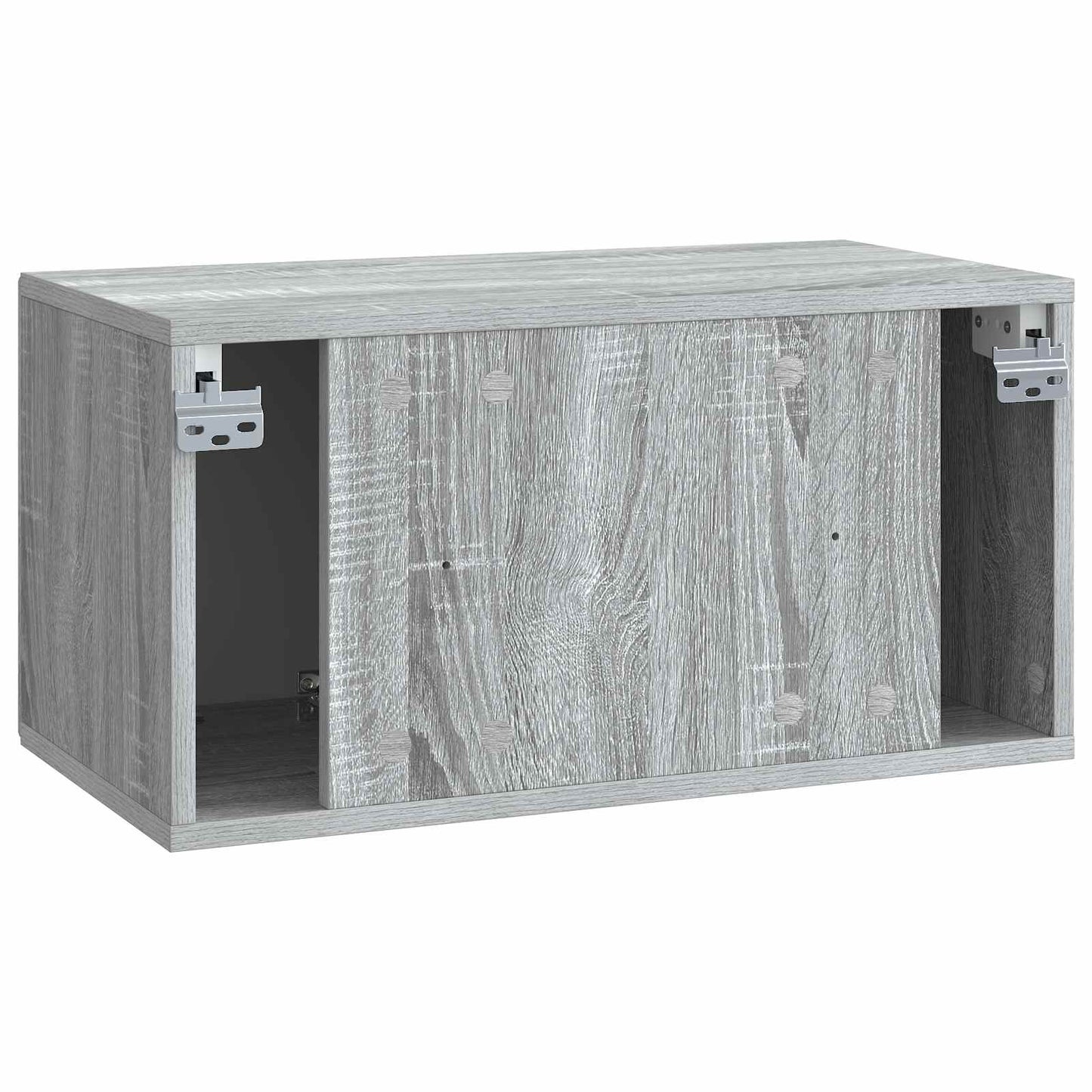 vidaXL Wall-Mounted TV Cabinet Grey Sonoma 59.5 x 31 x 30 cm