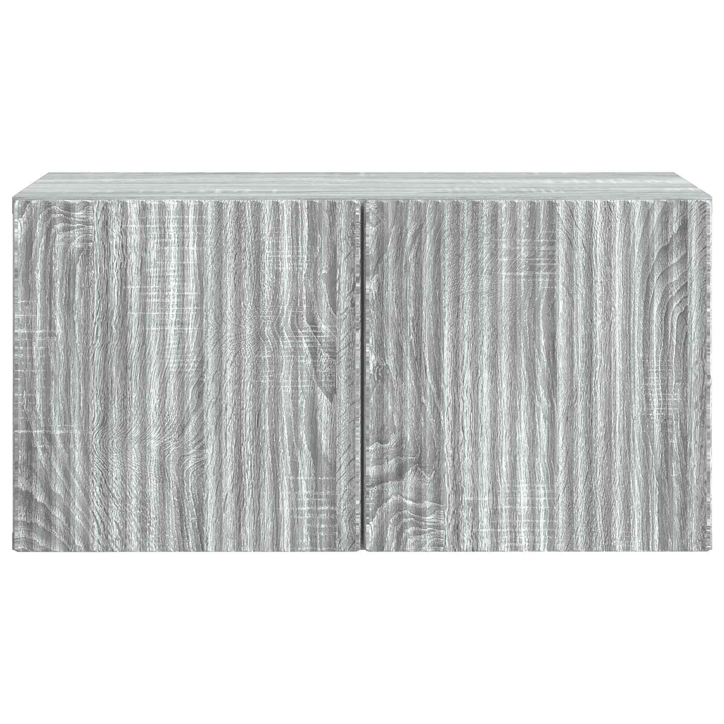 vidaXL Wall-Mounted TV Cabinet Grey Sonoma 59.5 x 31 x 30 cm