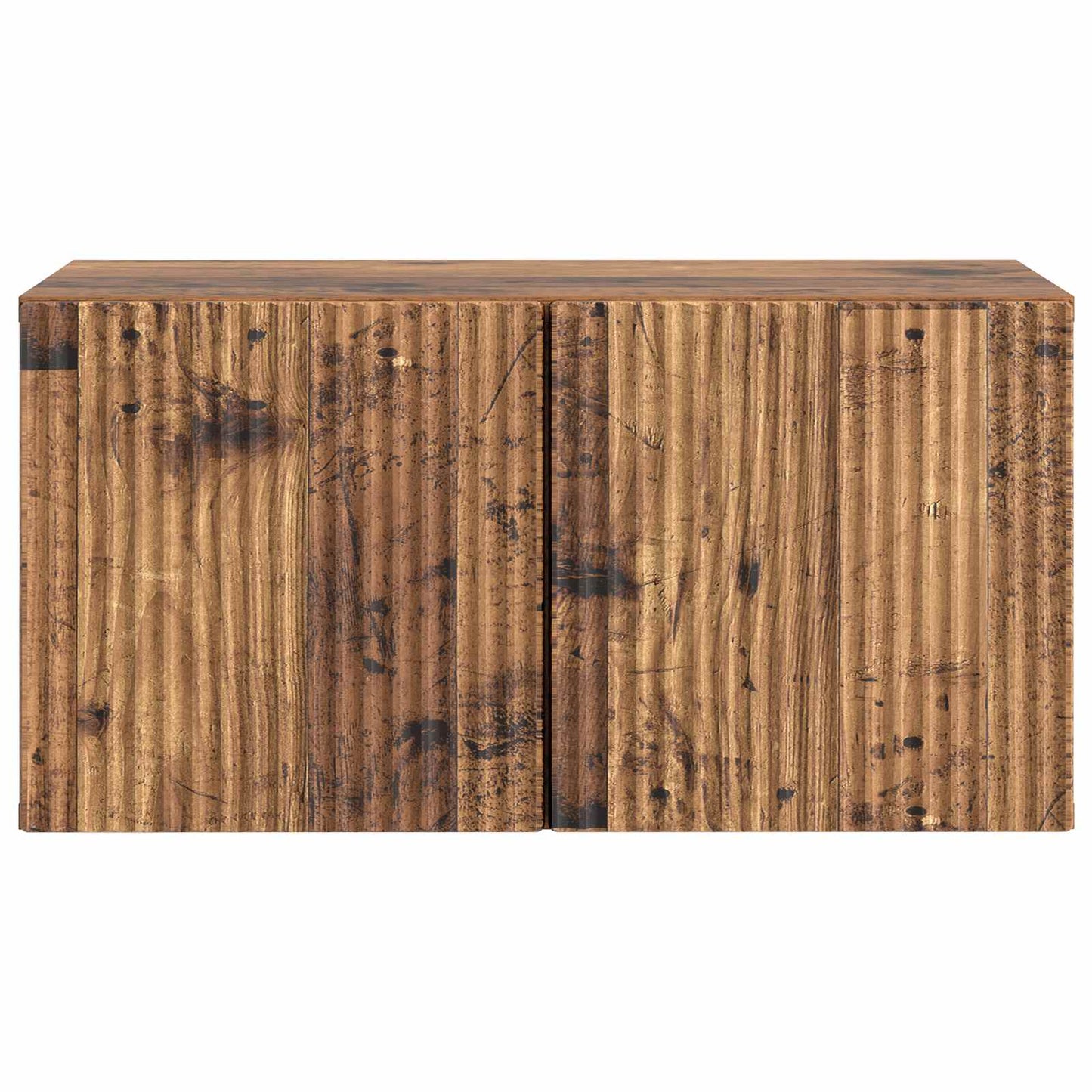 vidaXL Wall-Mounted TV Cabinet Wall-mounted Old Wood 59.5 x 31 x 30 cm