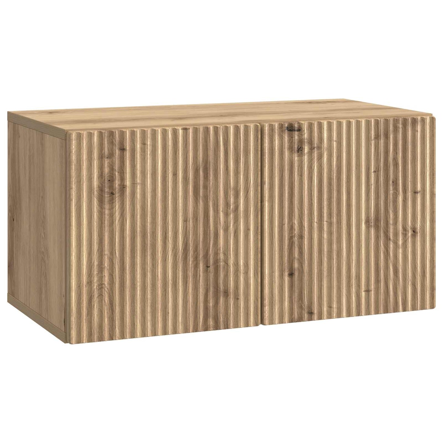 vidaXL Wall-Mounted TV Cabinet 59.5 x 31 x 30 cm Artisan Oak