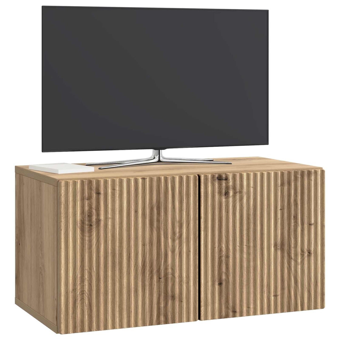 vidaXL Wall-Mounted TV Cabinet 59.5 x 31 x 30 cm Artisan Oak