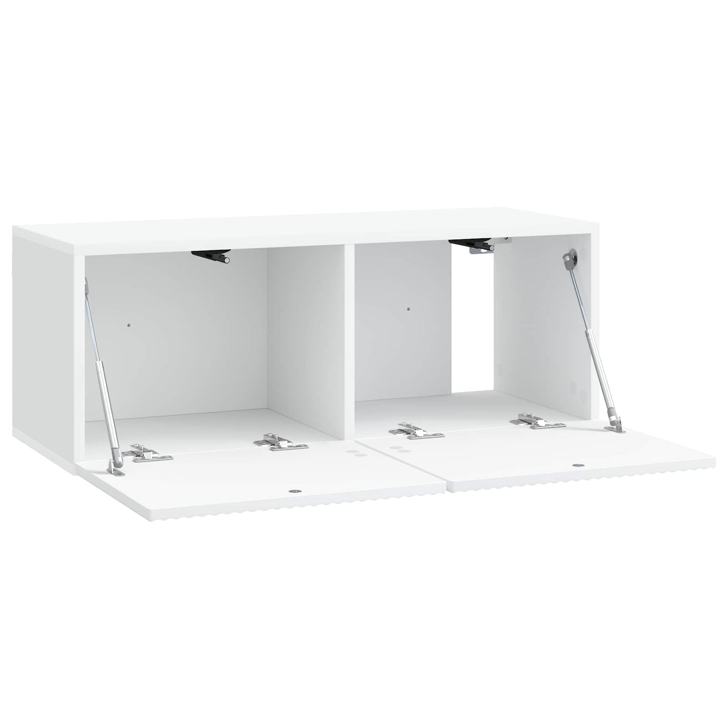 vidaXL Wall-Mounted TV Cabinet White 78.5 x 31 x 30 cm Engineered Wood