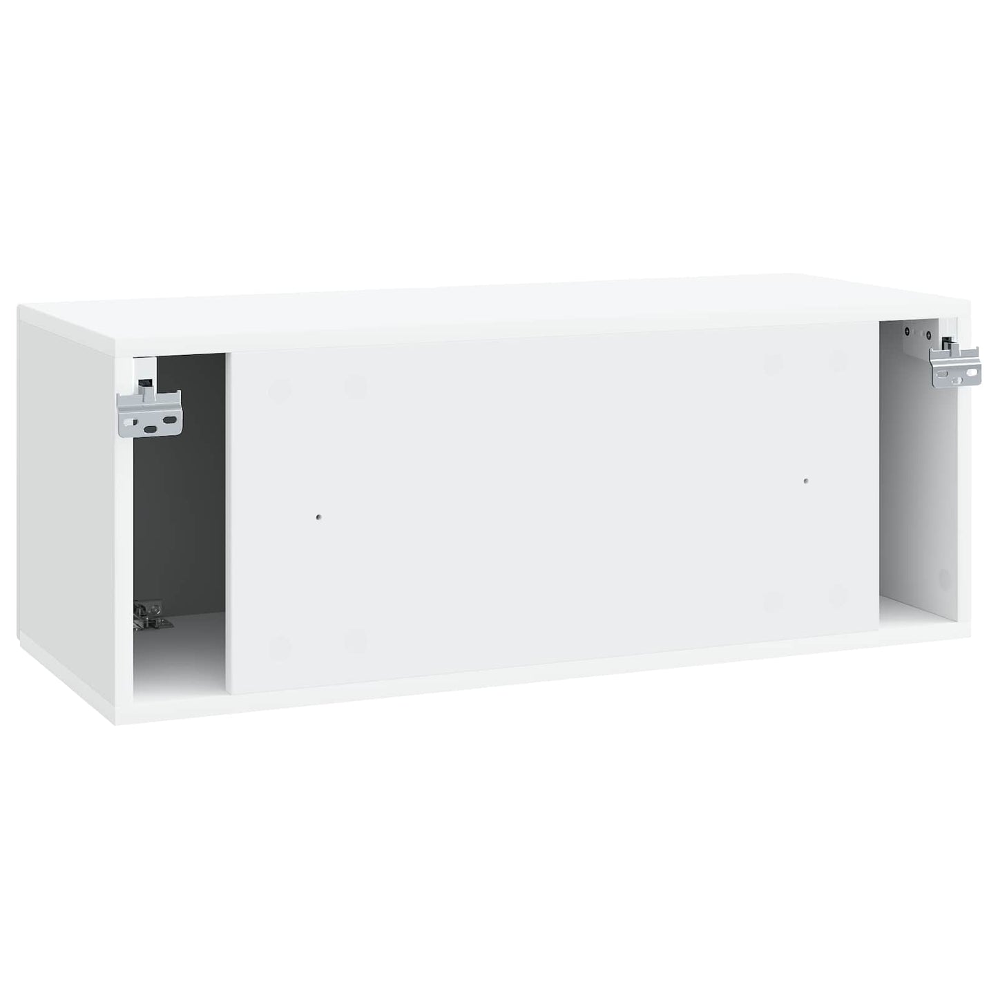 vidaXL Wall-Mounted TV Cabinet White 78.5 x 31 x 30 cm Engineered Wood