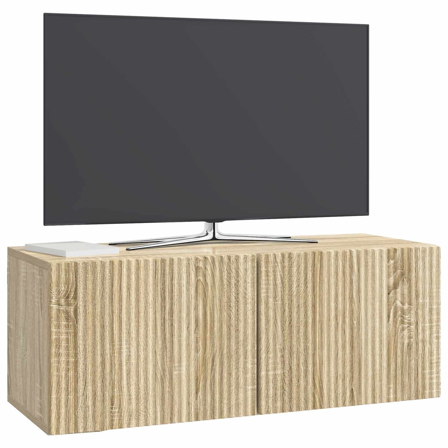 vidaXL Wall-Mounted TV Cabinet Sonoma Oak 78.5 x 31 x 30 cm