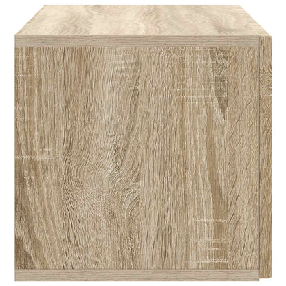 vidaXL Wall-Mounted TV Cabinet Sonoma Oak 78.5 x 31 x 30 cm