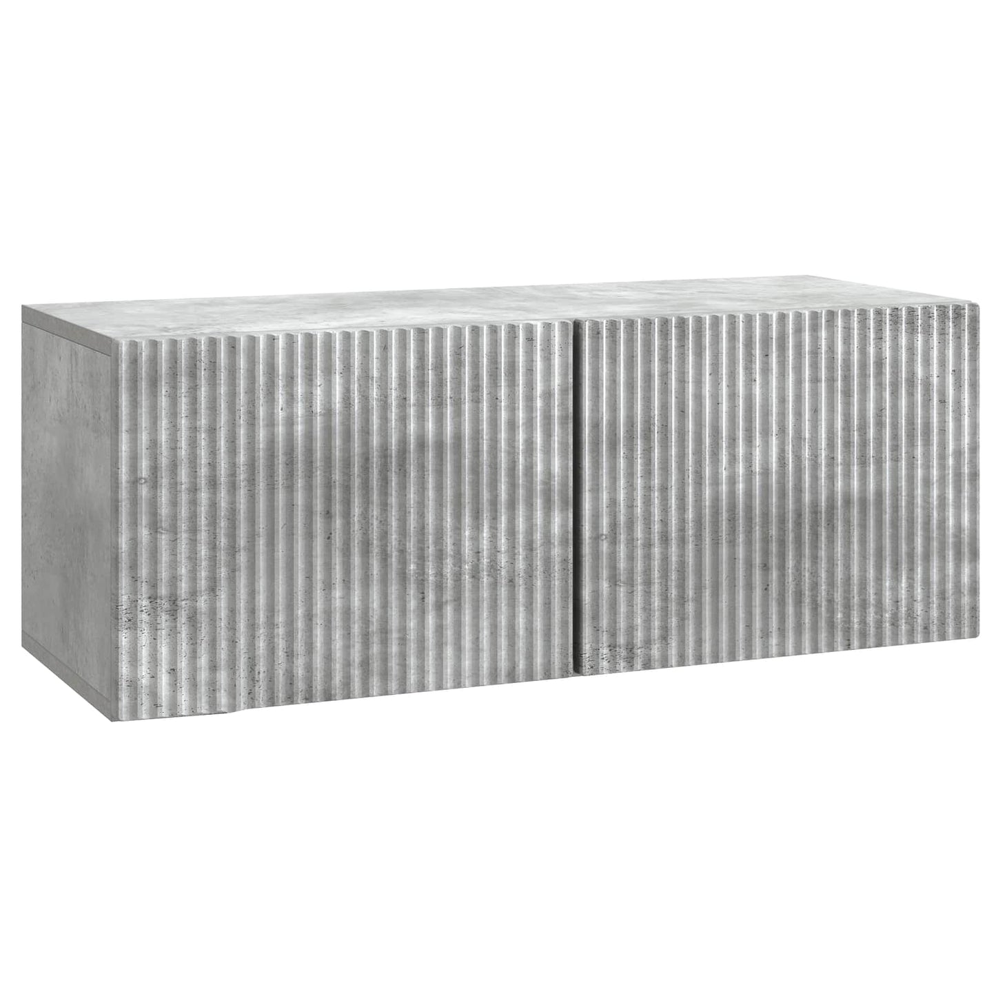 vidaXL Wall-Mounted TV Cabinet Concrete Grey 78.5 x 31 x 30 cm