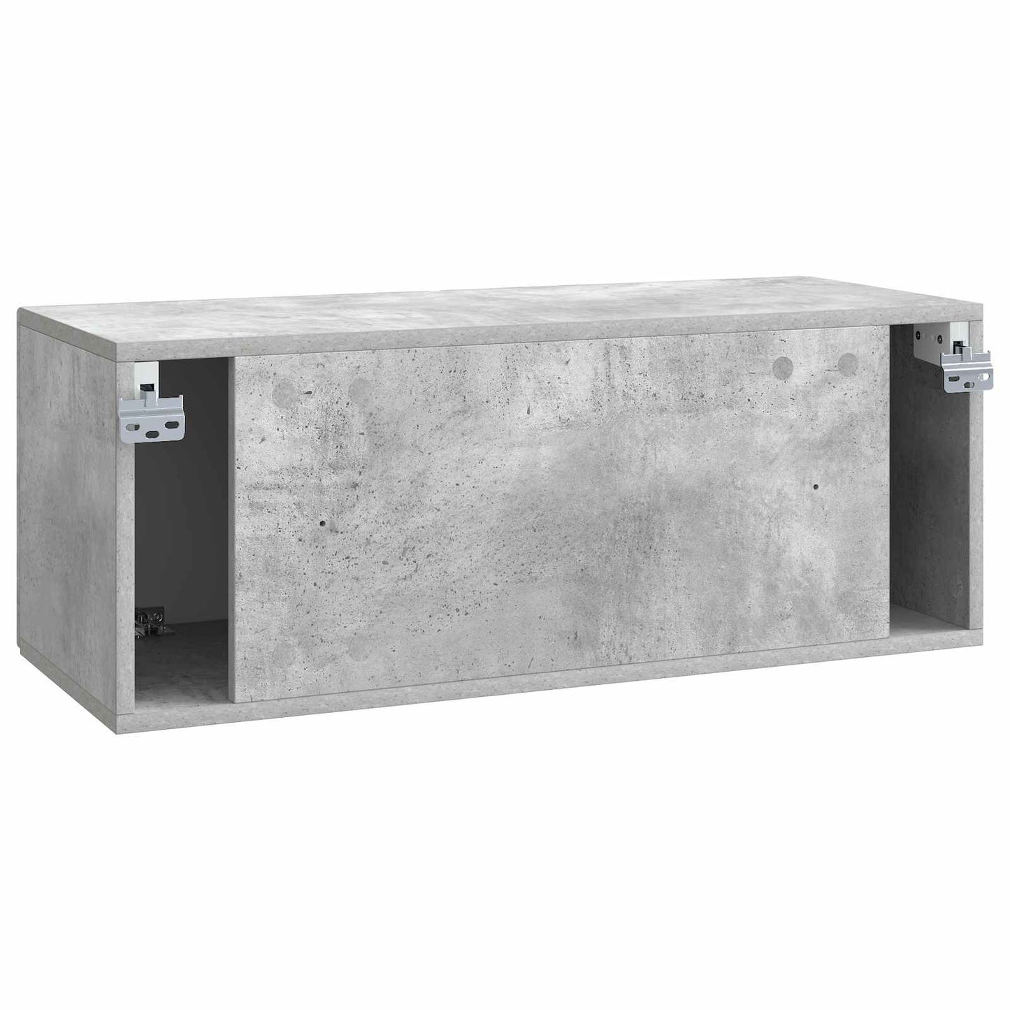 vidaXL Wall-Mounted TV Cabinet Concrete Grey 78.5 x 31 x 30 cm