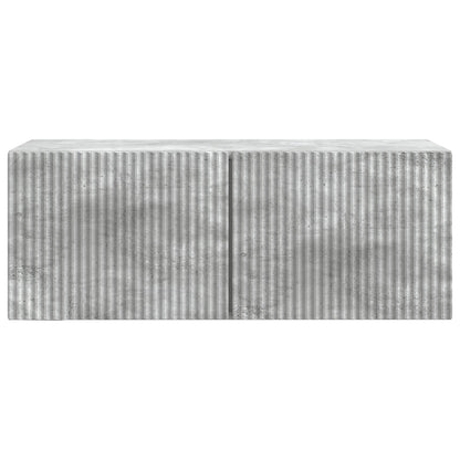 vidaXL Wall-Mounted TV Cabinet Concrete Grey 78.5 x 31 x 30 cm