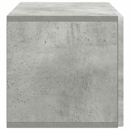 vidaXL Wall-Mounted TV Cabinet Concrete Grey 78.5 x 31 x 30 cm
