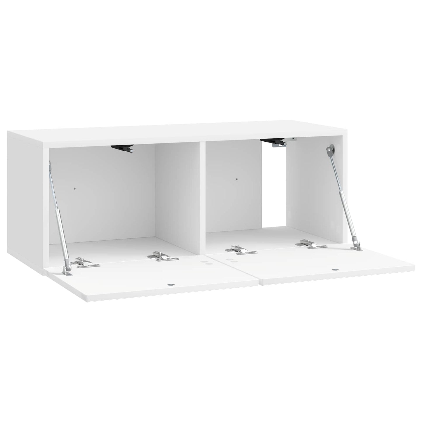 vidaXL Wall-Mounted TV Cabinet High Gloss White 78.5 x 31 x 30 cm