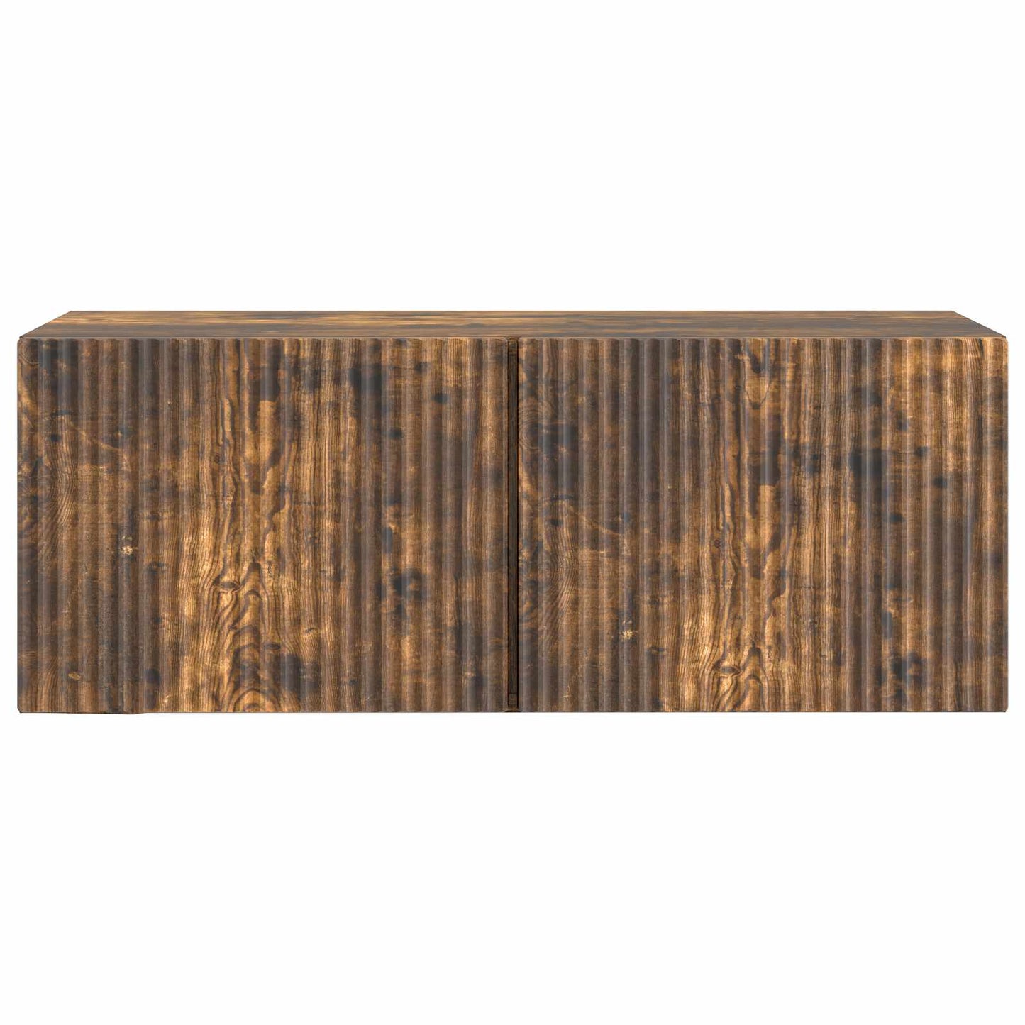 vidaXL Wall-Mounted TV Cabinet 78.5 x 31 x 30 cm Smoked Oak