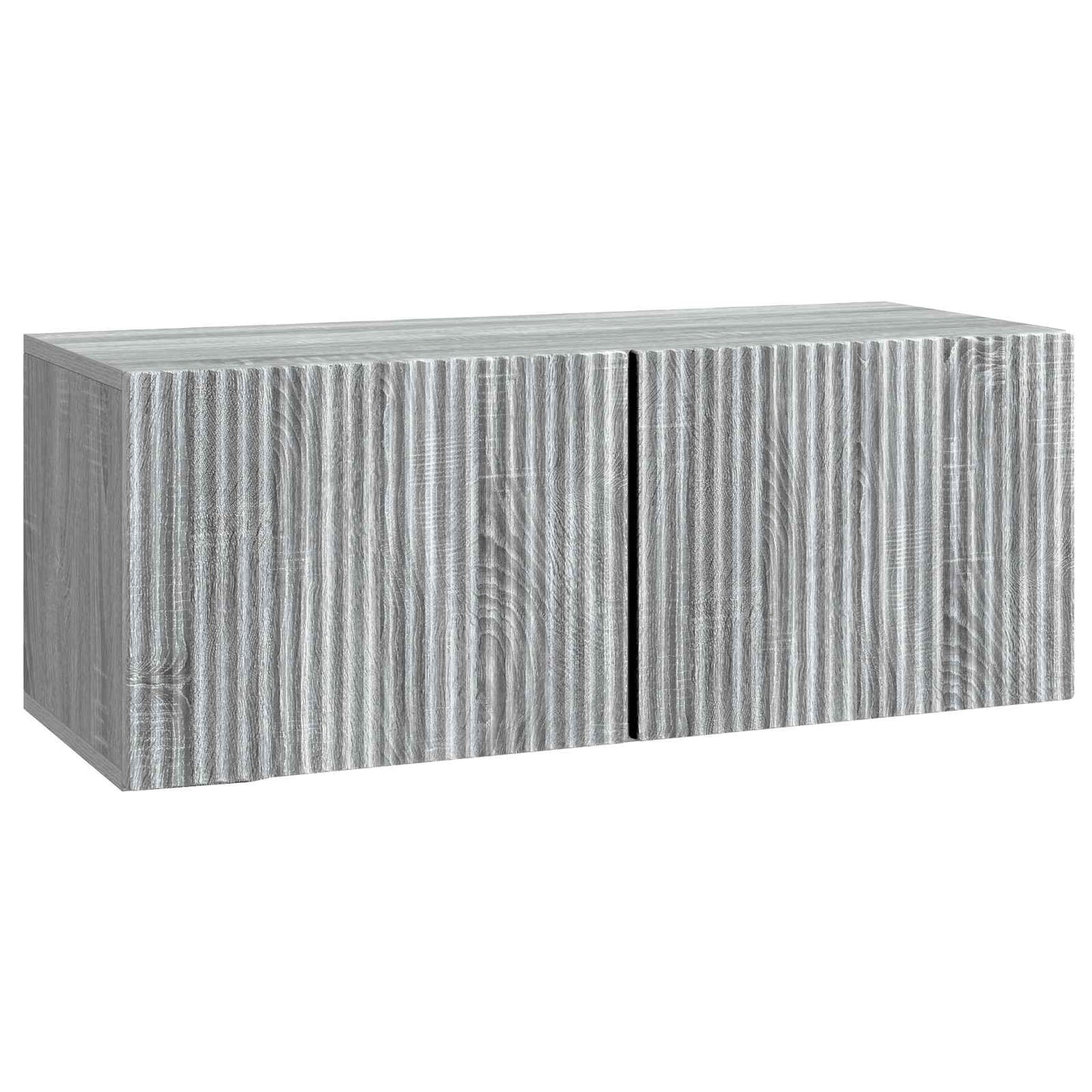 vidaXL Wall-Mounted TV Cabinet Grey Sonoma 78.5 x 31 x 30 cm