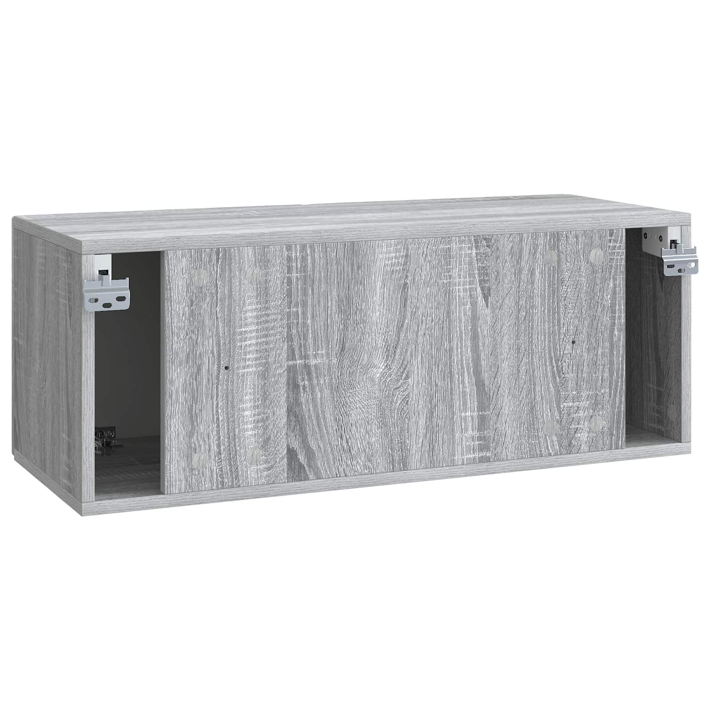 vidaXL Wall-Mounted TV Cabinet Grey Sonoma 78.5 x 31 x 30 cm