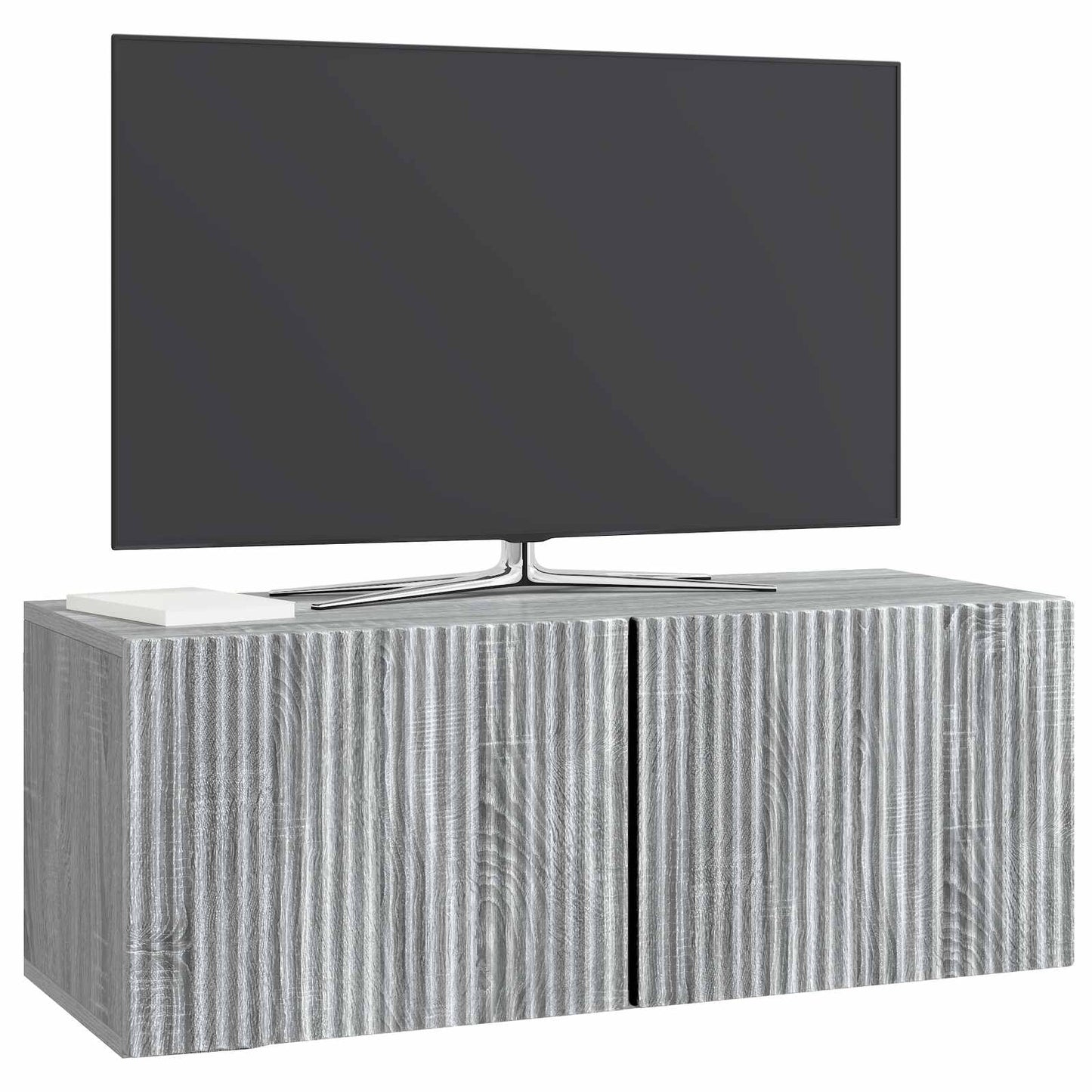 vidaXL Wall-Mounted TV Cabinet Grey Sonoma 78.5 x 31 x 30 cm
