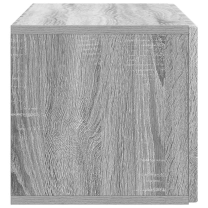 vidaXL Wall-Mounted TV Cabinet Grey Sonoma 78.5 x 31 x 30 cm