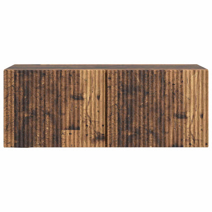 vidaXL Wall-Mounted TV Cabinet Wall-mounted Old Wood 78.5 x 31 x 30 cm