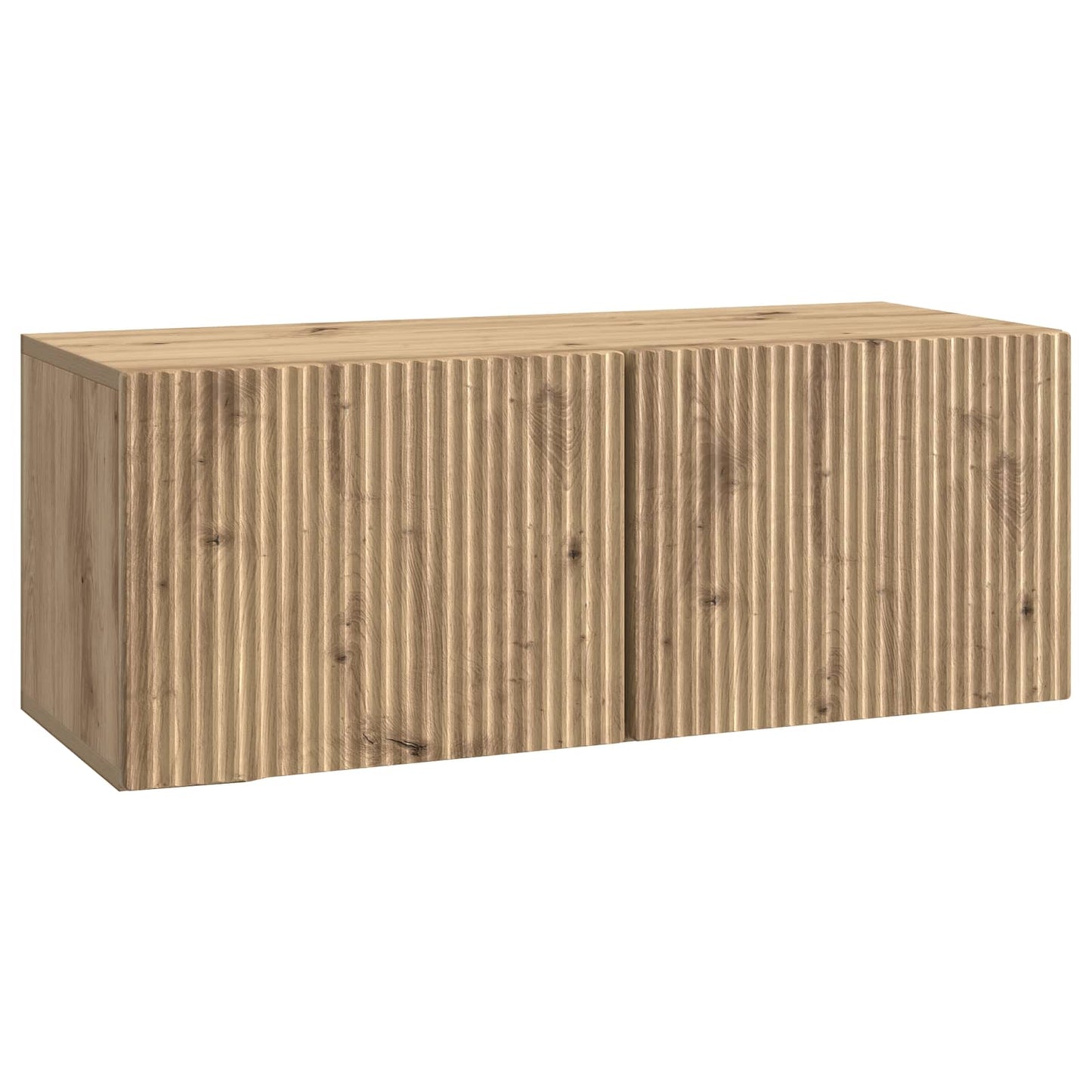 vidaXL Wall-Mounted TV Cabinet 78.5 x 31 x 30 cm Artisan Oak
