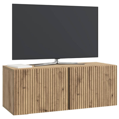 vidaXL Wall-Mounted TV Cabinet 78.5 x 31 x 30 cm Artisan Oak
