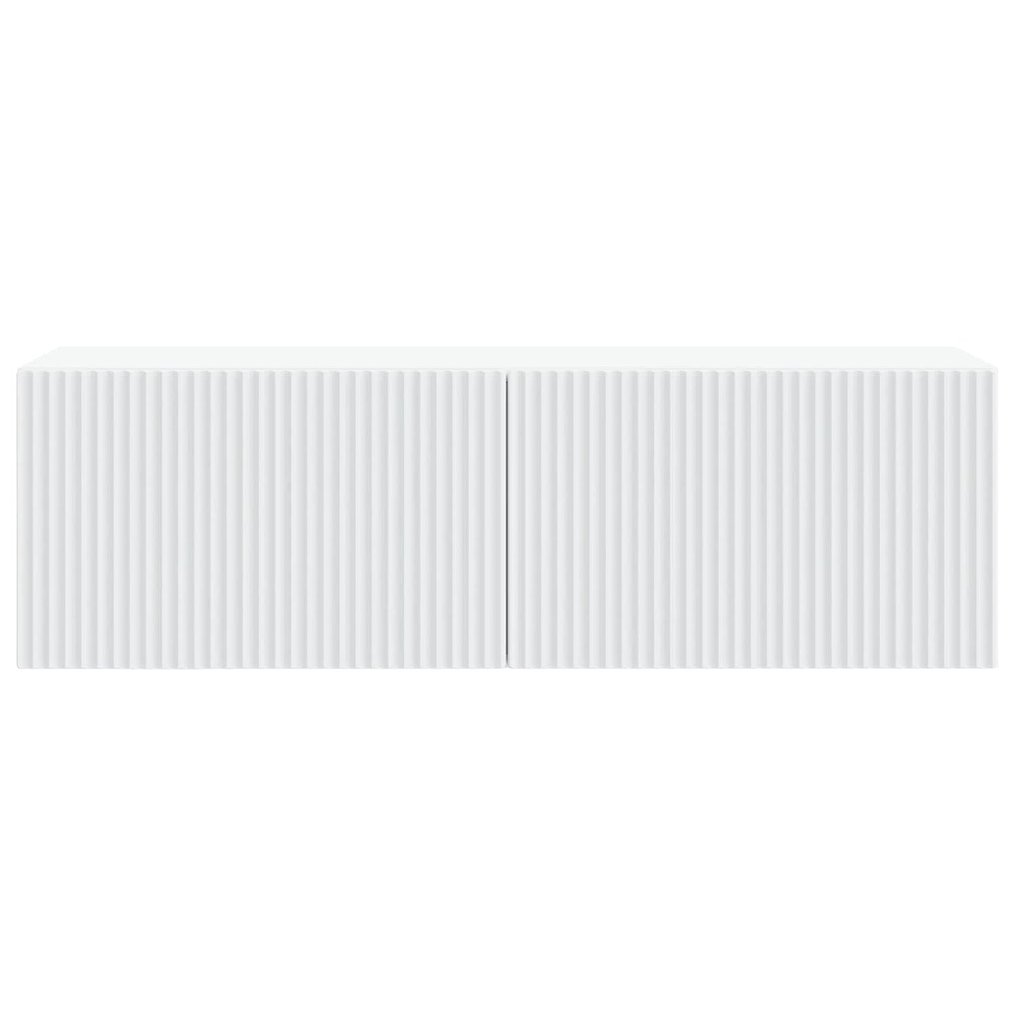 vidaXL Wall-Mounted TV Cabinet White 98 x 31 x 30 cm Engineered Wood