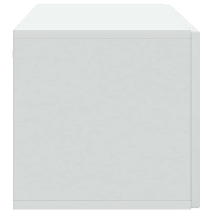 vidaXL Wall-Mounted TV Cabinet White 98 x 31 x 30 cm Engineered Wood
