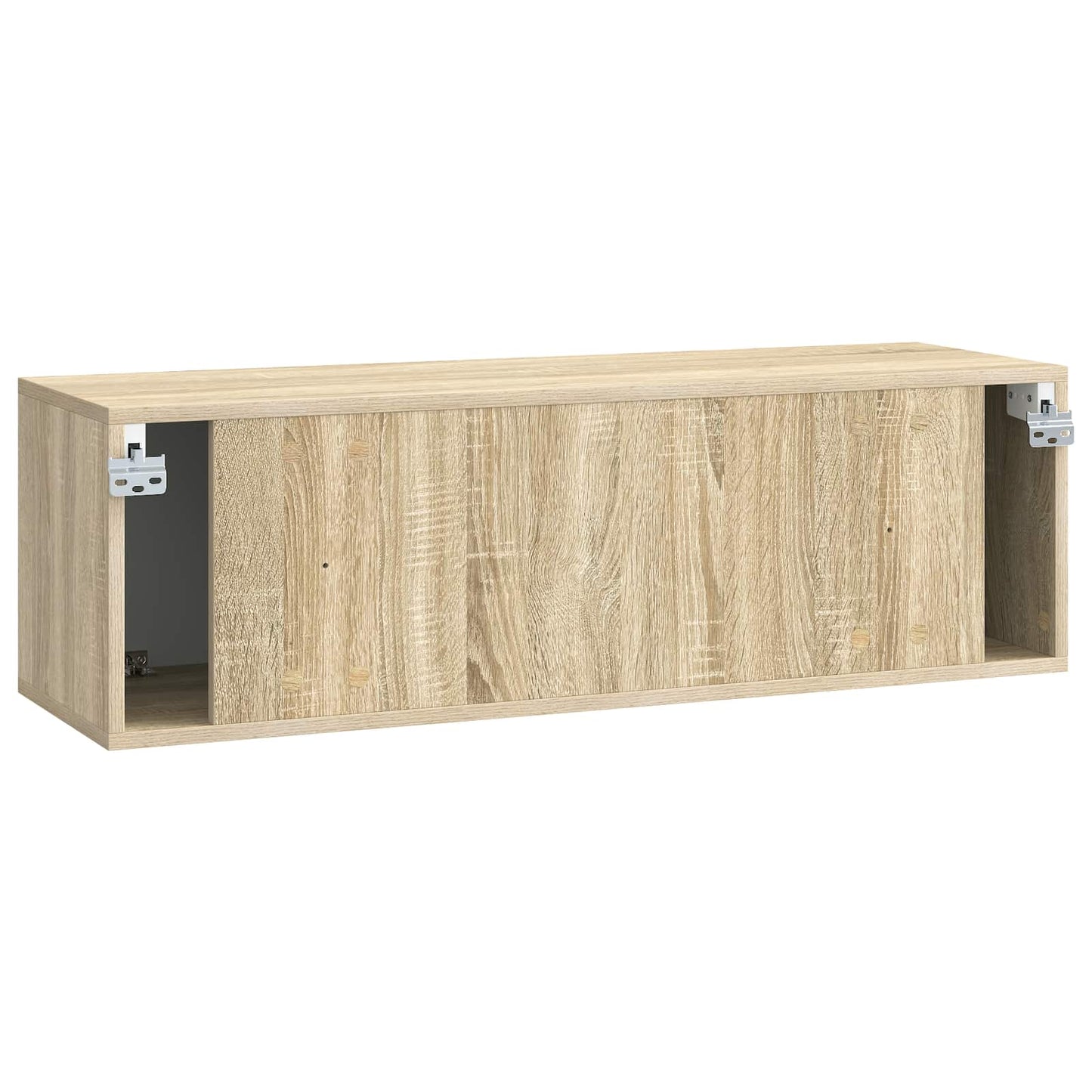 vidaXL Wall-Mounted TV Cabinet Wall-mounted Sonoma Oak 98 x 31 x 30 cm
