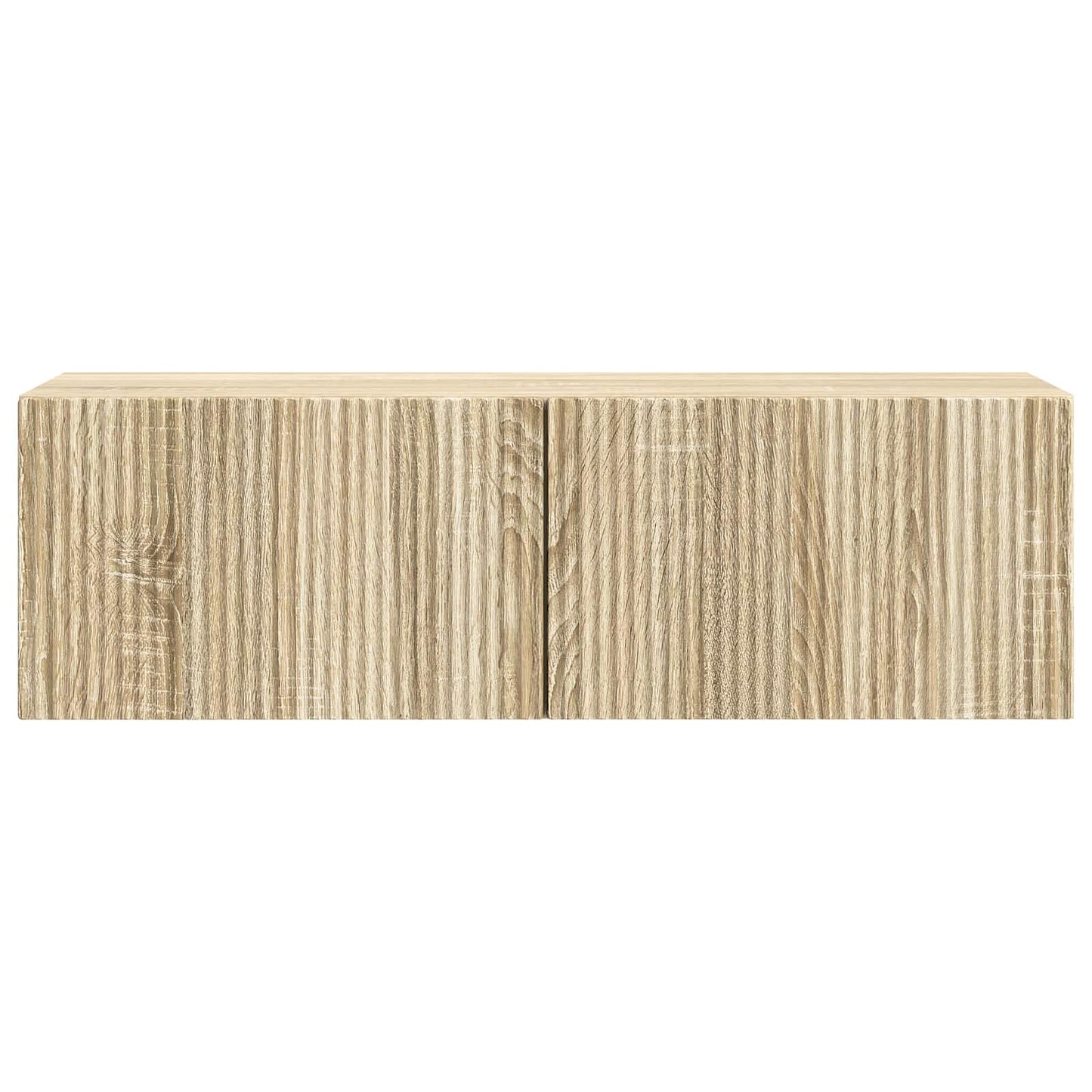 vidaXL Wall-Mounted TV Cabinet Wall-mounted Sonoma Oak 98 x 31 x 30 cm