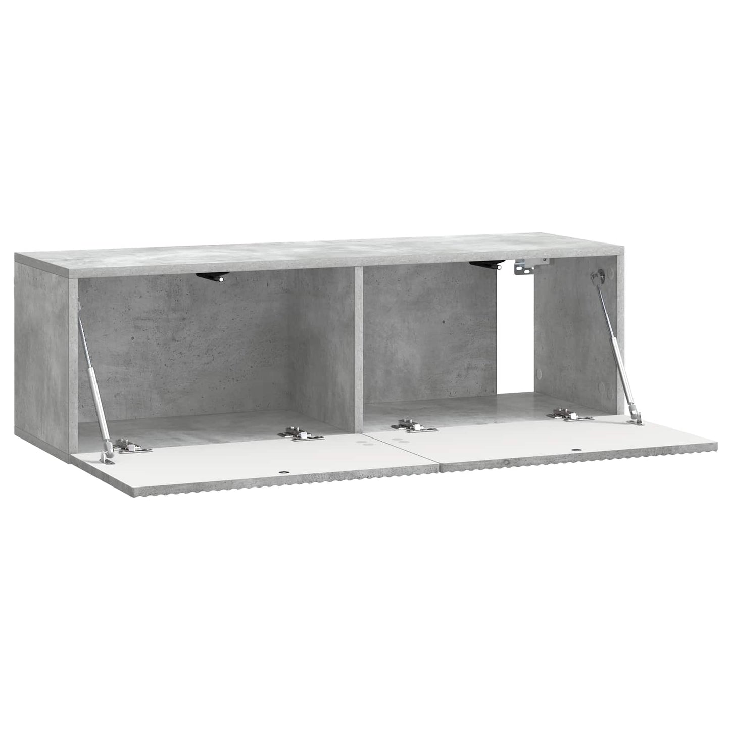 vidaXL Wall-Mounted TV Cabinet Concrete Grey 98 x 31 x 30 cm