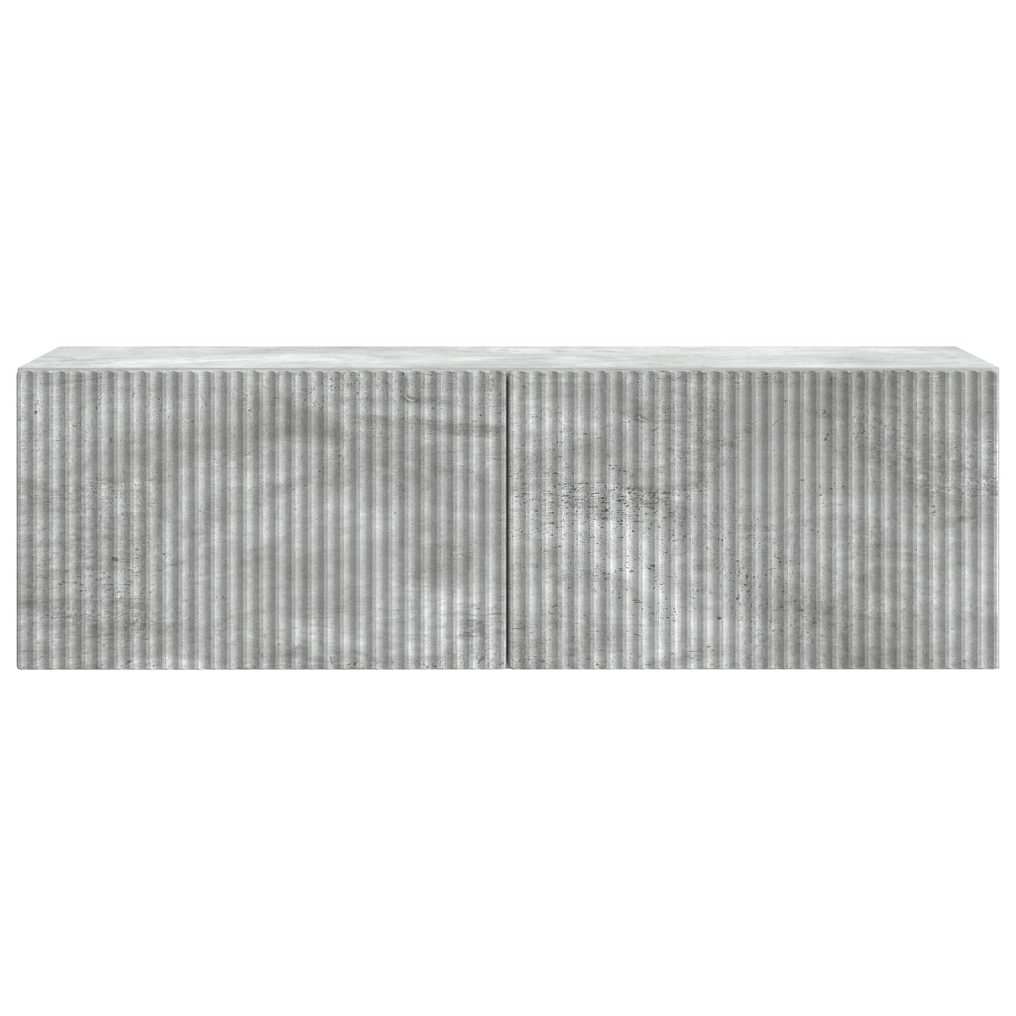 vidaXL Wall-Mounted TV Cabinet Concrete Grey 98 x 31 x 30 cm