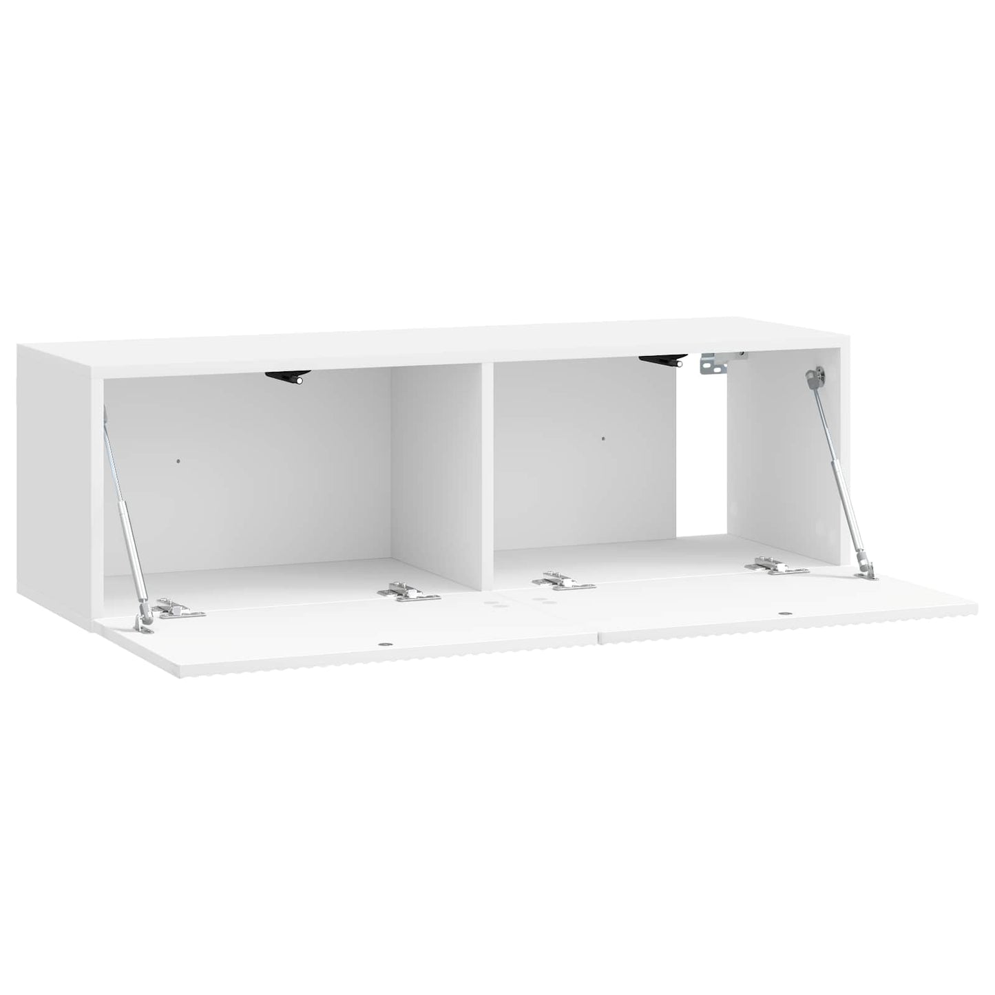 vidaXL Wall-Mounted TV Cabinet High Gloss White 98 x 31 x 30 cm
