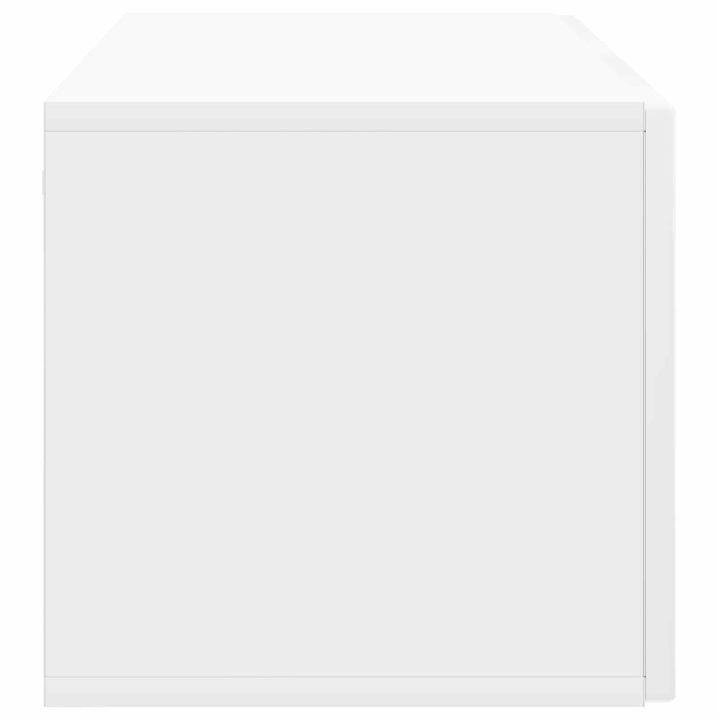vidaXL Wall-Mounted TV Cabinet High Gloss White 98 x 31 x 30 cm