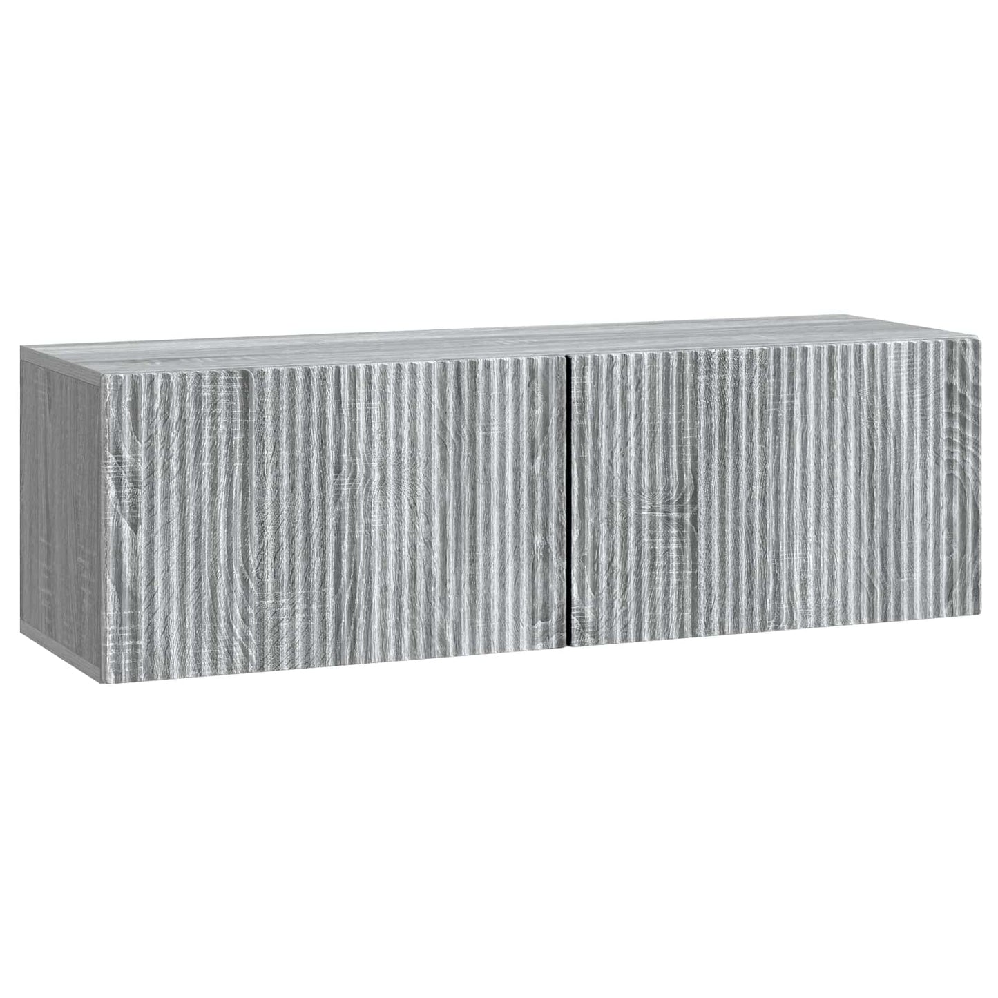 vidaXL Wall-Mounted TV Cabinet 98 x 31 x 30 cm Grey Sonoma