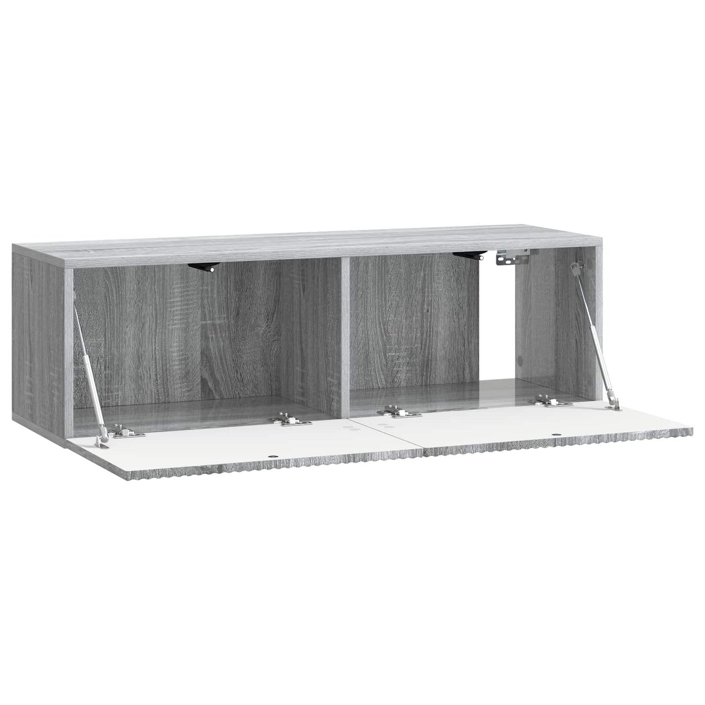 vidaXL Wall-Mounted TV Cabinet 98 x 31 x 30 cm Grey Sonoma