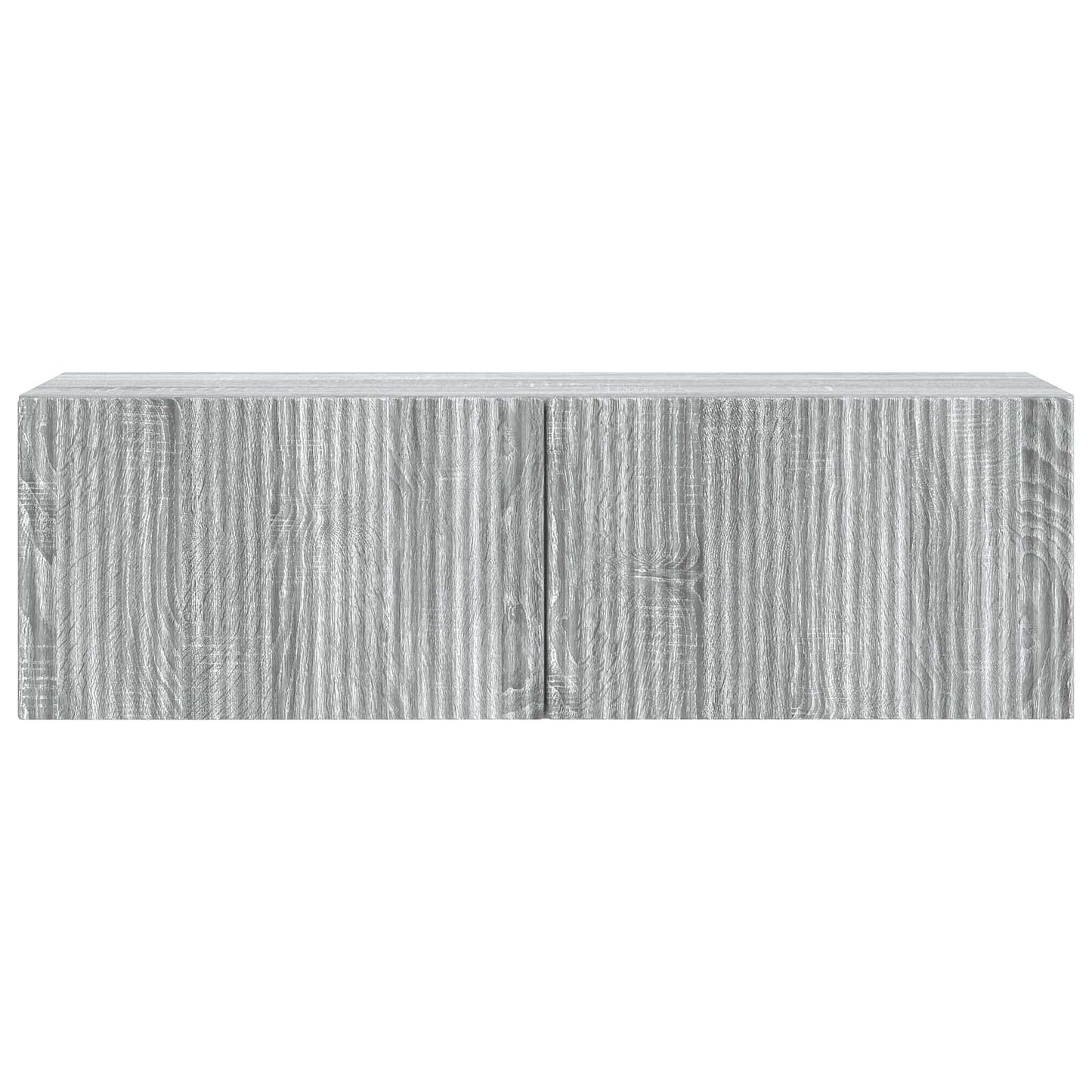 vidaXL Wall-Mounted TV Cabinet 98 x 31 x 30 cm Grey Sonoma