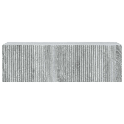 vidaXL Wall-Mounted TV Cabinet 98 x 31 x 30 cm Grey Sonoma