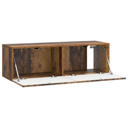 vidaXL Wall-Mounted TV Cabinet Wall-mounted Old Wood 98 x 31 x 30 cm