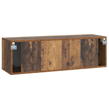vidaXL Wall-Mounted TV Cabinet Wall-mounted Old Wood 98 x 31 x 30 cm