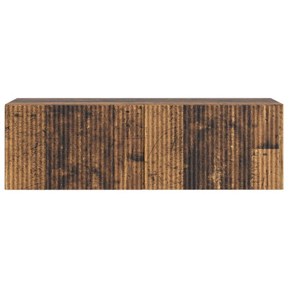 vidaXL Wall-Mounted TV Cabinet Wall-mounted Old Wood 98 x 31 x 30 cm