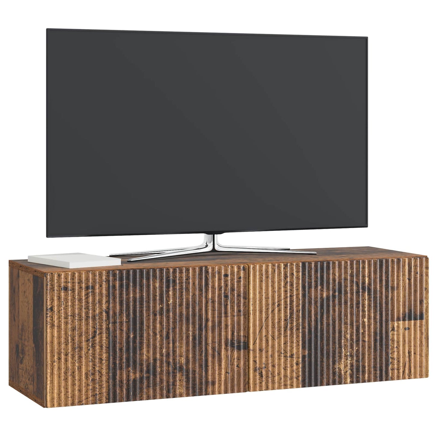 vidaXL Wall-Mounted TV Cabinet Wall-mounted Old Wood 98 x 31 x 30 cm