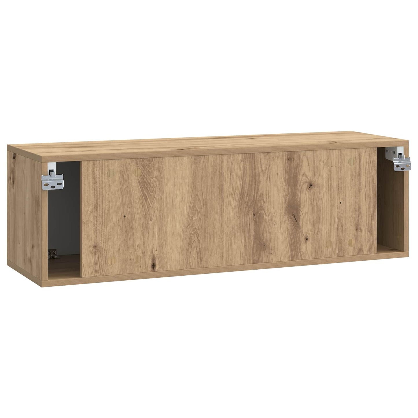 vidaXL Wall-Mounted TV Cabinet 98 x 31 x 30 cm Artisan Oak